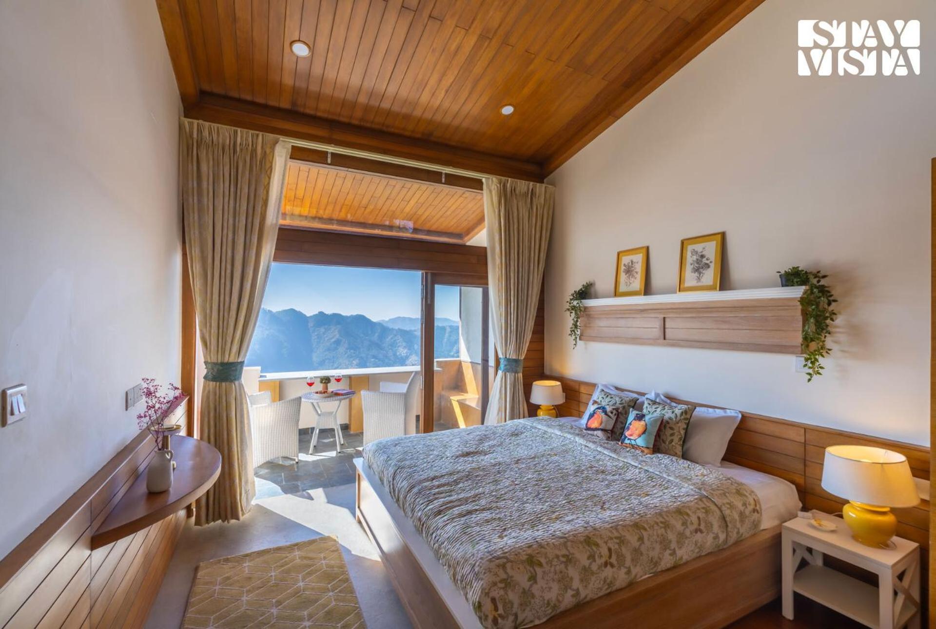Stayvista At Nook - Elysium Estate 2 Bedroom Cottage With Hill View, Lawn シムラー エクステリア 写真